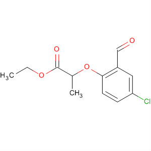 70554-73-3  Propanoic acid, 2-(4-chloro-2-formylphenoxy)-, ethyl ester 70554-73-3  Propanoic acid, 2-(4-chloro-2-formylphenoxy)-, ethyl ester