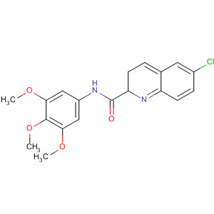 70558-14-4  1(2H)-Quinoxalinecarboxamide, 6-chloro-N-(3,4,5-trimethoxyphenyl)-