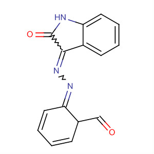 70564-99-7  Benzaldehyde, (1,2-dihydro-2-oxo-3H-indol-3-ylidene)hydrazone