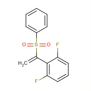 705966-20-7  Benzene, 1,3-difluoro-2-[1-(phenylsulfonyl)ethenyl]-