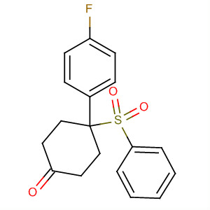 705966-26-3  Cyclohexanone, 4-(4-fluorophenyl)-4-(phenylsulfonyl)-