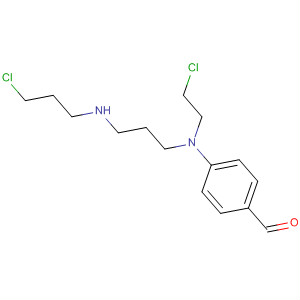 70603-58-6  Benzaldehyde,4-[(2-chloroethyl)[3-[(2-chloroethyl)methylamino]propyl]amino]-