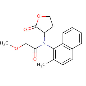 70622-05-8  Acetamide,2-methoxy-N-(2-methyl-1-naphthalenyl)-N-(tetrahydro-2-oxo-3-furanyl)-