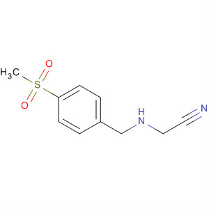 706759-28-6  Acetonitrile, [[[4-(methylsulfonyl)phenyl]methyl]amino]-