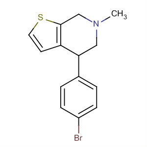 70696-52-5  Thieno[2,3-c]pyridine, 4-(4-bromophenyl)-4,5,6,7-tetrahydro-6-methyl-