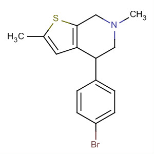 70696-56-9  Thieno[2,3-c]pyridine,4-(4-bromophenyl)-4,5,6,7-tetrahydro-2,6-dimethyl-