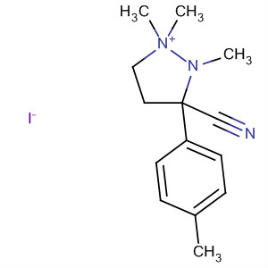 70734-24-6  Pyrazolidinium, 3-cyano-1,1,2-trimethyl-3-(4-methylphenyl)-, iodide 70734-24-6  Pyrazolidinium, 3-cyano-1,1,2-trimethyl-3-(4-methylphenyl)-, iodide