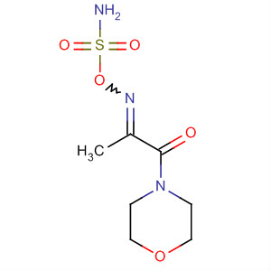 70791-38-7  Morpholine, 4-[2-[[(aminosulfonyl)oxy]imino]-1-oxopropyl]-