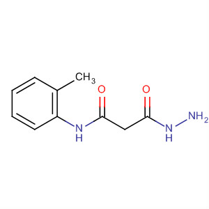 70793-50-9  Propanoic acid, 3-[(2-methylphenyl)amino]-3-oxo-, hydrazide