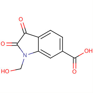 708260-34-8  1H-Indole-6-carboxylic acid, 2,3-dihydro-1-(hydroxymethyl)-2,3-dioxo-