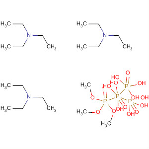 70843-47-9  Tetraphosphoric acid, trimethyl ester, compd. withN,N-diethylethanamine (1:3)