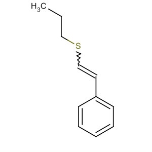 70856-93-8  Benzene, [2-(propylthio)ethenyl]-