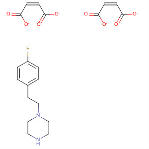 70931-37-2  Piperazine, 1-[2-(4-fluorophenyl)ethyl]-, (2Z)-2-butenedioate (1:2)
