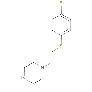 70931-42-9  Piperazine, 1-[2-[(4-fluorophenyl)thio]ethyl]-