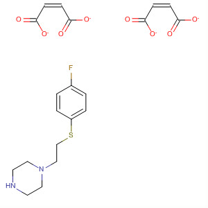 70931-44-1  Piperazine, 1-[2-[(4-fluorophenyl)thio]ethyl]-, (2Z)-2-butenedioate (1:2)