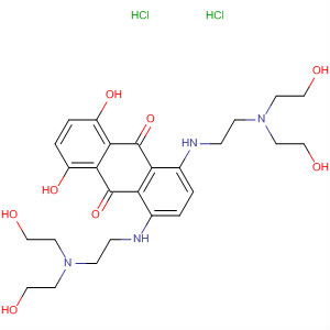 70945-64-1  9,10-Anthracenedione,1,4-bis[[2-[bis(2-hydroxyethyl)amino]ethyl]amino]-5,8-dihydroxy-,dihydrochloride