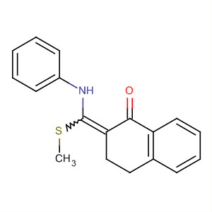 70972-45-1  1(2H)-Naphthalenone,3,4-dihydro-2-[(methylthio)(phenylamino)methylene]-