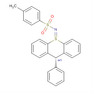 71001-71-3  9H-Thioxanthene,10,10-dihydro-10-[[(4-methylphenyl)sulfonyl]imino]-9-phenyl-, cis-