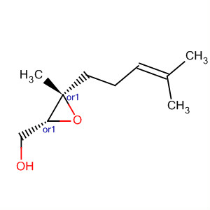 71030-55-2  Oxiranemethanol, 3-methyl-3-(4-methyl-3-pentenyl)-, (2R,3S)-rel-
