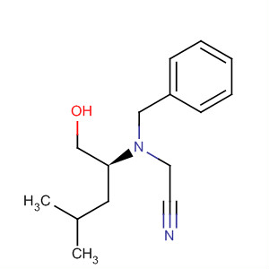 710307-00-9  Acetonitrile,[[(1S)-1-(hydroxymethyl)-3-methylbutyl](phenylmethyl)amino]-