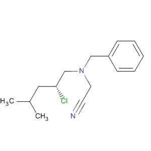 710307-03-2  Acetonitrile, [[(2R)-2-chloro-4-methylpentyl](phenylmethyl)amino]-