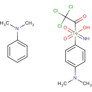 71150-50-0  Benzenamine, 4,4'-[(trichloroacetyl)tellurinimidoyl]bis[N,N-dimethyl-