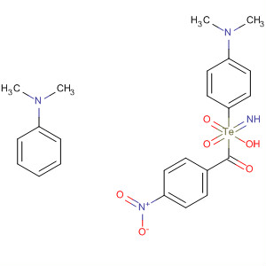 71150-52-2  Benzenamine, 4,4'-[(4-nitrobenzoyl)tellurinimidoyl]bis[N,N-dimethyl-
