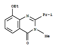 71182-30-4  4(3H)-Quinazolinone,8-ethoxy-3-methyl-2-(1-methylethyl)-