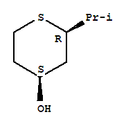 71772-80-0  2H-Thiopyran-4-ol,tetrahydro-2-(1-methylethyl)-,(2R-cis)-(9CI)
