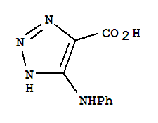 72693-60-8  1H-1,2,3-Triazole-4-carboxylicacid, 5-(phenylamino)-