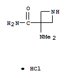 736994-13-1  3-Azetidinecarboxamide,3-(dimethylamino)-, hydrochloride (1:1)