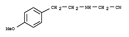 763022-04-4  Acetonitrile,2-[[2-(4-methoxyphenyl)ethyl]amino]-