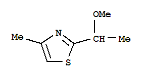 76756-48-4  Thiazole,2-(1-methoxyethyl)-4-methyl-