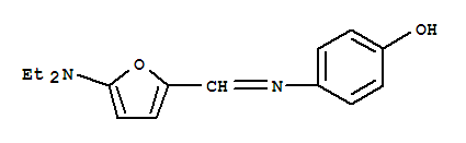 769057-61-6  Phenol,4-[[[5-(diethylamino)-2-furanyl]methylene]amino]-