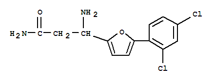 771522-42-0  2-Furanpropanamide, b-amino-5-(2,4-dichlorophenyl)-