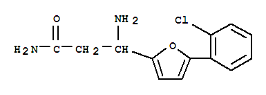 771522-53-3  2-Furanpropanamide, b-amino-5-(2-chlorophenyl)-