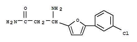 771522-75-9  2-Furanpropanamide, b-amino-5-(3-chlorophenyl)-