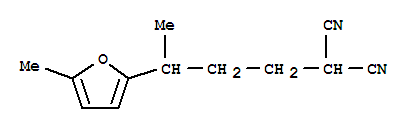 771561-51-4  Propanedinitrile,2-[3-(5-methyl-2-furanyl)butyl]-