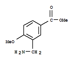 771579-95-4  Benzoic acid, 3-(aminomethyl)-4-methoxy-, methyl ester (9CI)