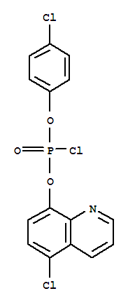 77181-80-7  Phosphorochloridicacid, 4-chlorophenyl 5-chloro-8-quinolinyl ester 77181-80-7  Phosphorochloridicacid, 4-chlorophenyl 5-chloro-8-quinolinyl ester