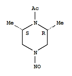 77267-13-1  Piperazine,1-acetyl-2,6-dimethyl-4-nitroso-, cis- (9CI) 77267-13-1  Piperazine,1-acetyl-2,6-dimethyl-4-nitroso-, cis- (9CI)