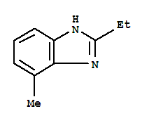 77303-09-4  1H-Benzimidazole,2-ethyl-7-methyl-