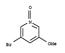 78156-39-5  Pyridine,3-bromo-5-methoxy-, 1-oxide 78156-39-5  Pyridine,3-bromo-5-methoxy-, 1-oxide