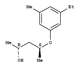 700370-84-9  2-Pentanol,4-(3-ethyl-5-methylphenoxy)-, (2R,4S)-