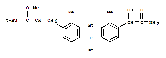 700826-43-3  Benzeneacetamide,4-[1-ethyl-1-[3-methyl-4-(2,4,4-trimethyl-3-oxopentyl)phenyl]propyl]-a-hydroxy-2-methyl-
