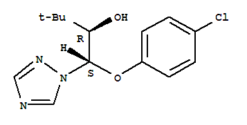 70585-35-2  1H-1,2,4-Triazole-1-ethanol,b-(4-chlorophenoxy)-a-(1,1-dimethylethyl)-, (aR,bS)-rel-