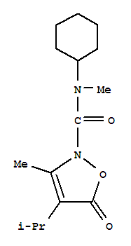 706803-62-5  2(5H)-Isoxazolecarboxamide,N-cyclohexyl-N,3-dimethyl-4-(1-methylethyl)-5-oxo-