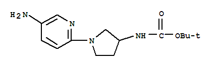 709029-89-0  Carbamicacid, [1-(5-amino-2-pyridinyl)-3-pyrrolidinyl]-, 1,1-dimethylethyl ester (9CI)
