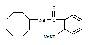 712299-75-7  Benzamide,N-cyclooctyl-2-(methylamino)-