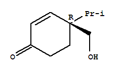 712324-02-2  2-Cyclohexen-1-one,4-(hydroxymethyl)-4-(1-methylethyl)-, (4R)-